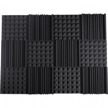 Paneles de Espuma Insonorizada 2x12x12 Pulgadas