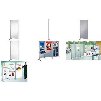 Kerkmann, Accessori per scrivanie, Colonna terminale, per sistema di pareti mobili, alt. x largh. 1750 x 55 mm