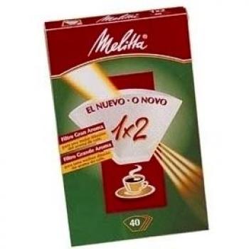 Filtro de café Melitta 1-2 tazas 40 unidades