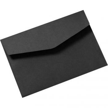 50 Teile Vintage Europäische Papier Umschläge Schwarz-Weiß für Scrapbooking und Karten 12,5x17,5 cm