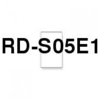 Brother RD‑S05E1 51 mm x 26 mm White Label Sheet Roll