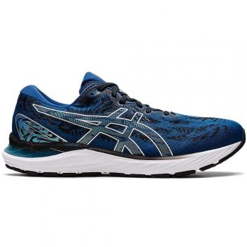 ASICS Gel-Cumulus 23 Running Shoes, Mako Blue/Pure Silver, 10.5 UK