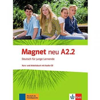 Magnet neu a2. 2, libro del alumno y libro de ejercicios + cd (Tapa blanda).