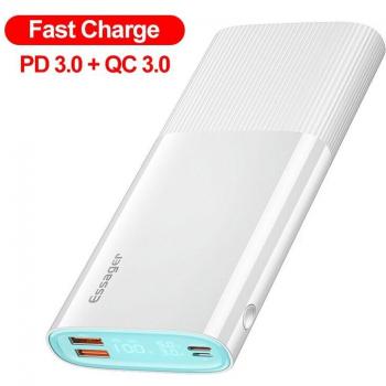 Batterie portable Essager 20000 mAh avec PD QC 3.0