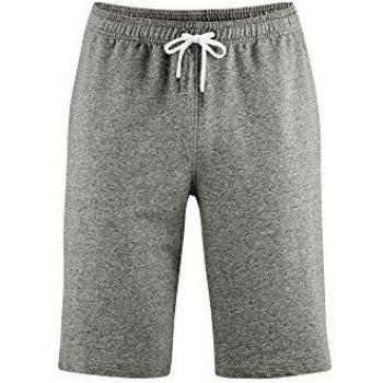 Living Crafts Shorts aus Biostoff für Herren, Farbe Stone Grey, Größe L