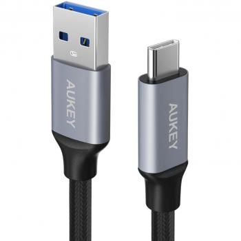 AUKEY USB‑C 3.0 Ladekabel 1 m – Unterstützt Fast Charge für OnePlus 3/2 und Huawei P10