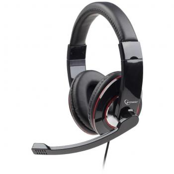 Stereo-Headset Gembird MHS-001, schwarz