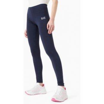 Mallas elásticas EA7 para mujer en color azul oscuro