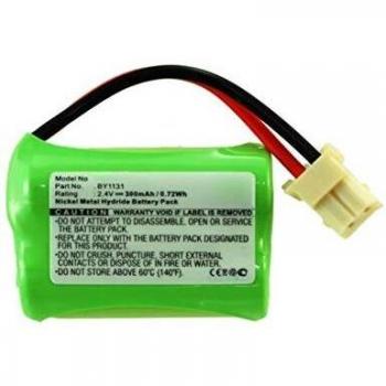 Ricarica Batteria 2.4V per Ricetrasmittente Motorola MBP11 tipo BY1131