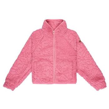 Blurry Cloud Fleece Zip-Up, Pink Cosmos, 8-Year-Old Girl’s Style