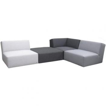 TOM TAILOR HOME Modular Ecksofa »ELEMENTS«, 4-teilig, Grey shadows