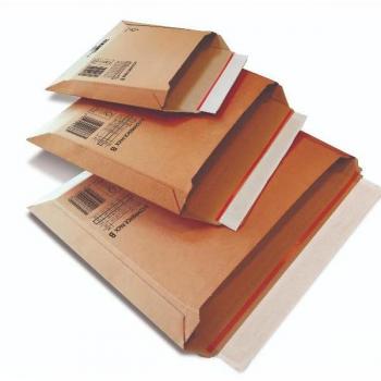 Buste e-commerce 28,5 x 40 x 6 cm avana cartone microonda confezione 25 pezzi