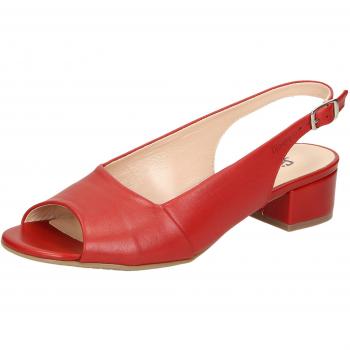 Sioux Damen Zippora Slingback Sandalen, Rot, 35.5 EU