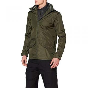 Regatta Hartigan Veste Homme Imperméable Vert Foncé FR : XL
