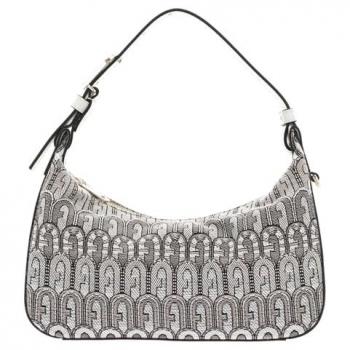 Bolso de Mano Mujer Gris Perla