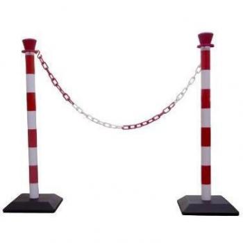 Viso PPKSET40RB Sistema Chiusura Catena con Paletti