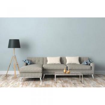 Tapisserie Lisse Bleu Pâle Effet Tissu