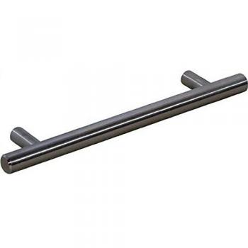 Poignée design inox mat 448mm D.10mm