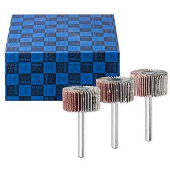 PFERD Kit de meules en corindon 3 pièces Ø 30x15 mm arbre Ø 6 mm