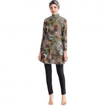 Traje Deportivo Surfer PEIFU 4XL con Motivo Floral