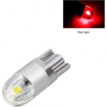 LED T10 rojo y blanco