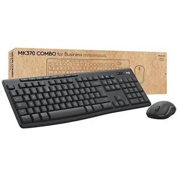 Logitech Teclado y Ratón Inalámbricos MK370 Combo