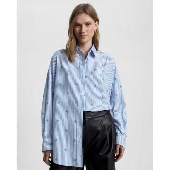 Tommy Hilfiger dámská pruhovaná košile oversize