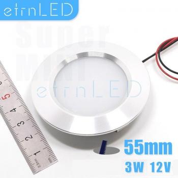 Mini Ultra-Thin Recessed LED Downlight 12V 3W