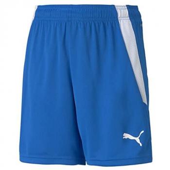 Puma TeamLIGA Kinder Shorts blau 140 Unisex