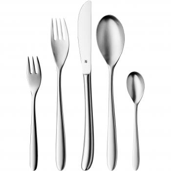 WMF 27 cm x 43.3 cm x 6 cm Silk Matte Cutlery Set (30-piece)