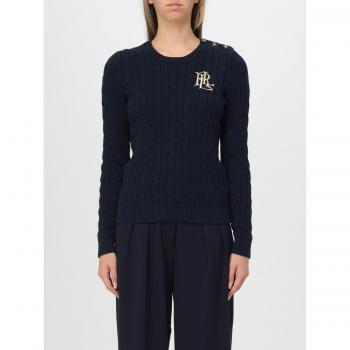 Maglia in cotone blu Lauren Ralph Lauren XS