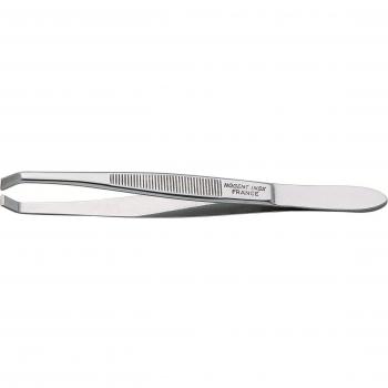 Pince à épiler en inox 9 cm Crabe Argent H. Beligné & Fils