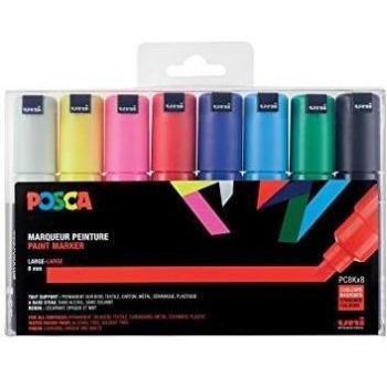 Marqueurs Posca Pointe Biseautée