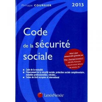 Code de la sécurité sociale 2013