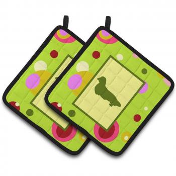 Caroline's Treasures Dachshund Pot Holders CK1132PTHD, Fabric, Multicolor