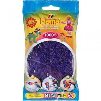 Perle Hama Trasparenti Viola 024