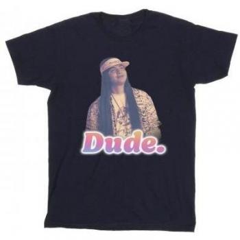 Netflix Meisjes Stranger Things Argyle Dude Katoenen T-shirt Wit