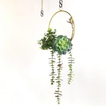Wedding Party Succulent Backdrop