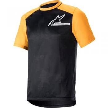 Alpinestars Alps T-shirt ciclismo uomo manica corta nera gialla L
