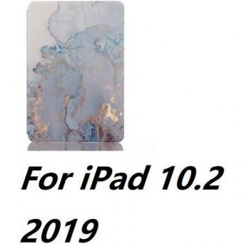 Funda de Protección PU con Estilo de Mármol para iPad Mini 1-5, iPad Air 1-2, Pro 9.7, Air 10.5 y iPad 10