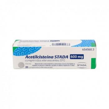 Acetilcisteína Efervescente Stada 600 Mg 20 Comprimidos