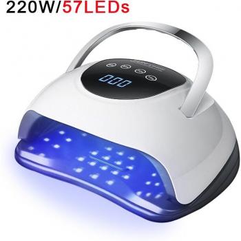 220W UV Nagel Lamp voor Sneldrogende Gel