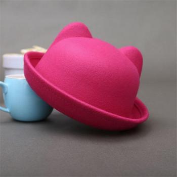 Formal Wool Fedora with Bow