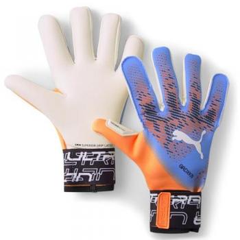 Puma Ultra Grip 1 Hybrid Torwarthandschuhe orange unisex Größe 9