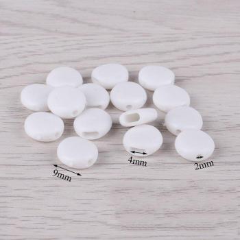 Meetee 1000pcs Silicone Buckle Stoppers for Handmade Ear Rope DIY Elastic Band Accessories