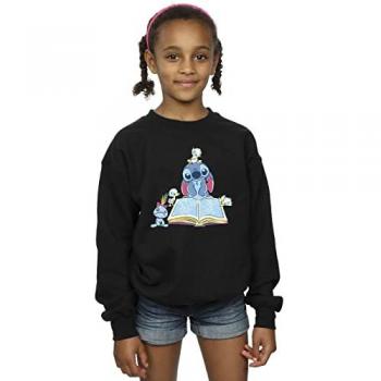 Sweat‑shirt Lecteur de Livres Lilo & Stitch