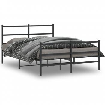 DEvidaxl Bett mit Stauraum grau/schwarz 90.0 H x 142.0 W x 207.0 D cm