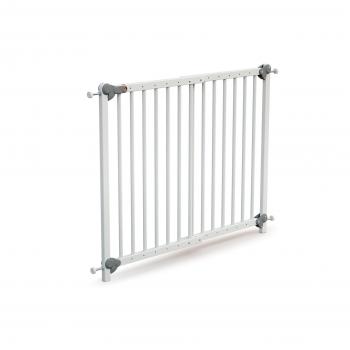 Barrière de sécurité enfant hêtre blanc 73-110 cm