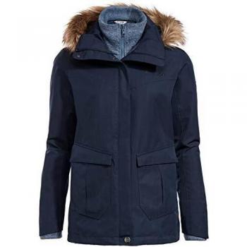 Kilia 3‑in‑1 Damenwindjacke EVA – VAUDE Eclipse Uni, Größe 34