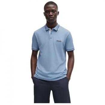 Hugo Boss Polo Paddy Pro A Maniche Corte Blu 498 Uomo